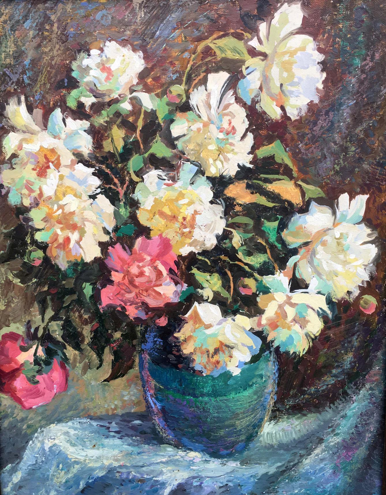 Peony oil painting V.Khomchuk