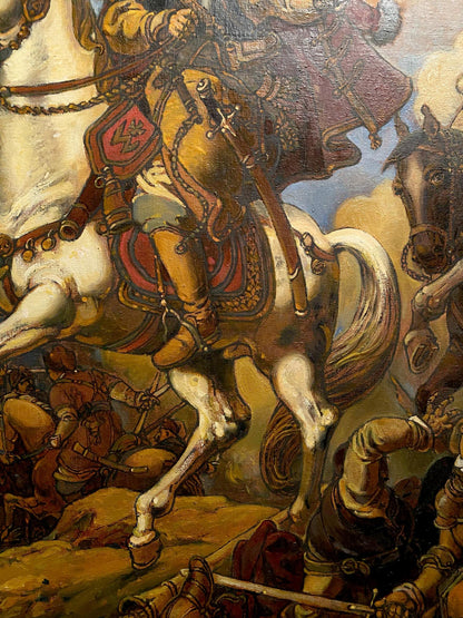 Oil painting Bogdan Litvinov Oleg Arkad'yevich