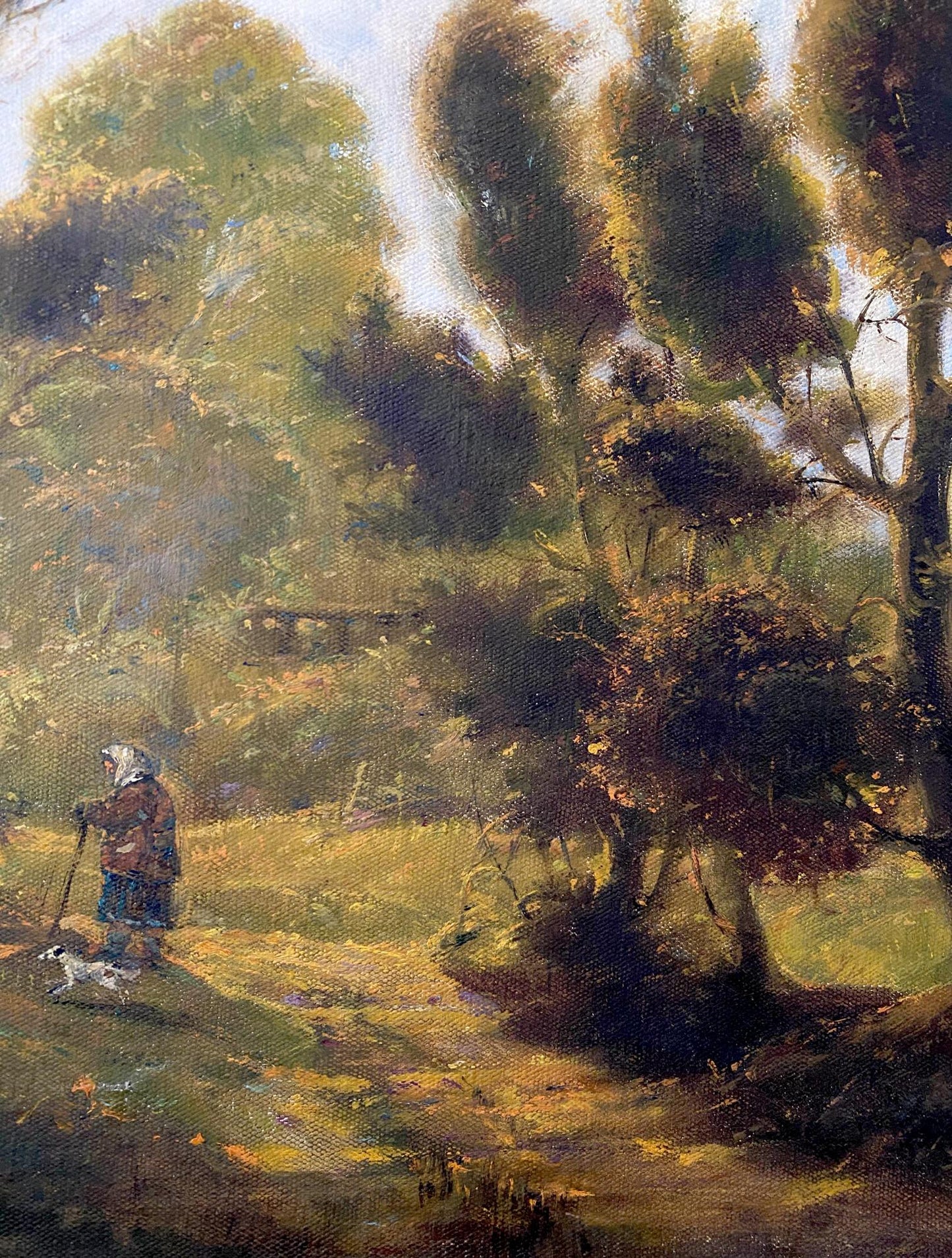 Oil painting September day Oleg Litvinov