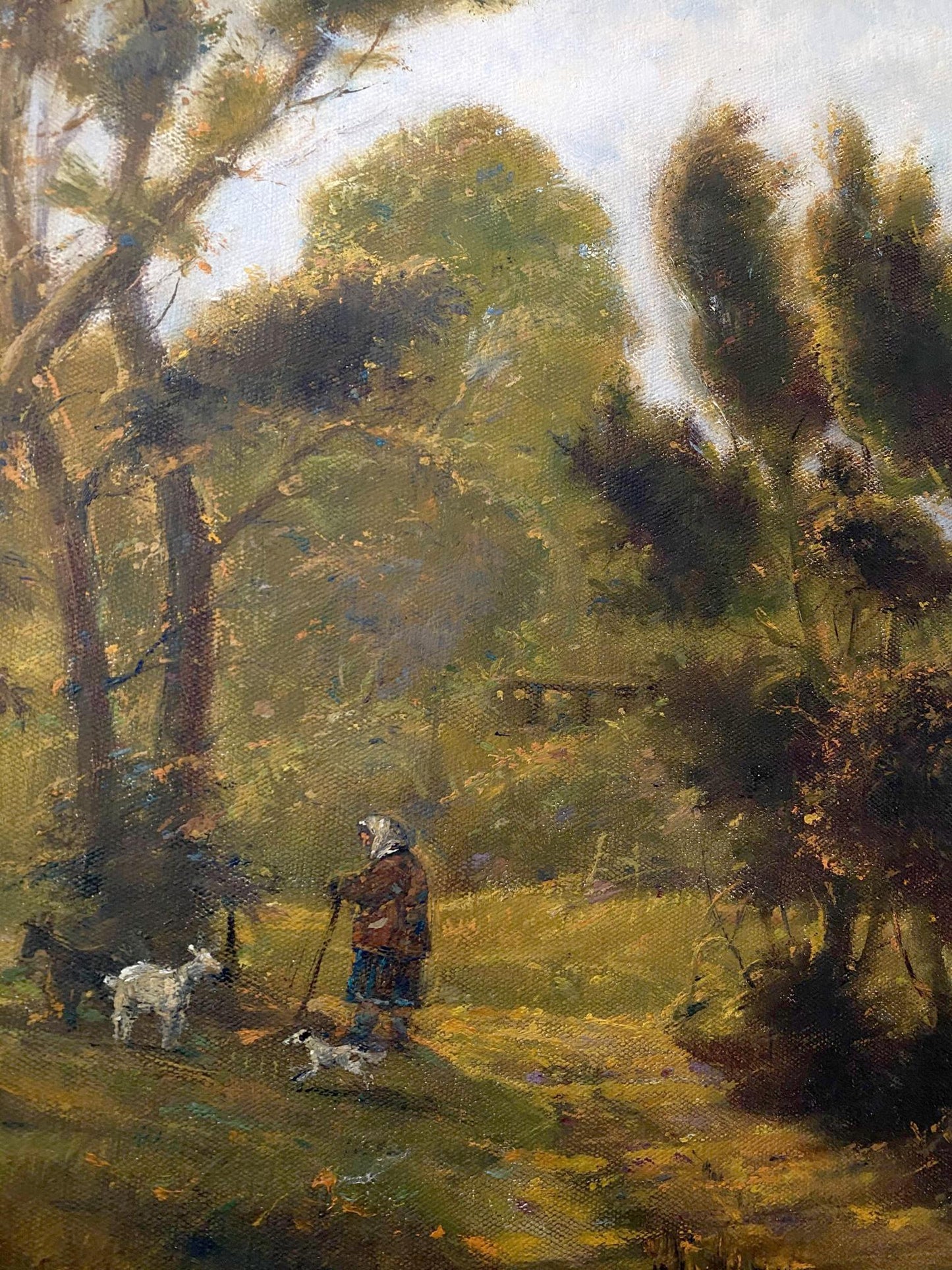 Oil painting September day Oleg Litvinov