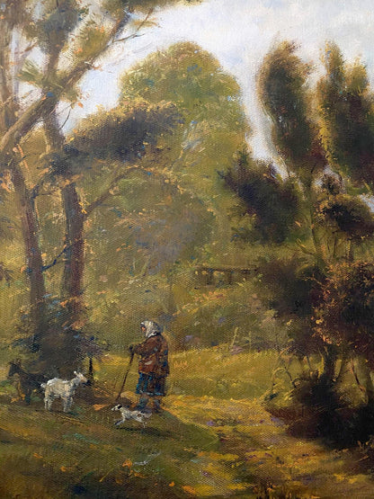 Oil painting September day Oleg Litvinov