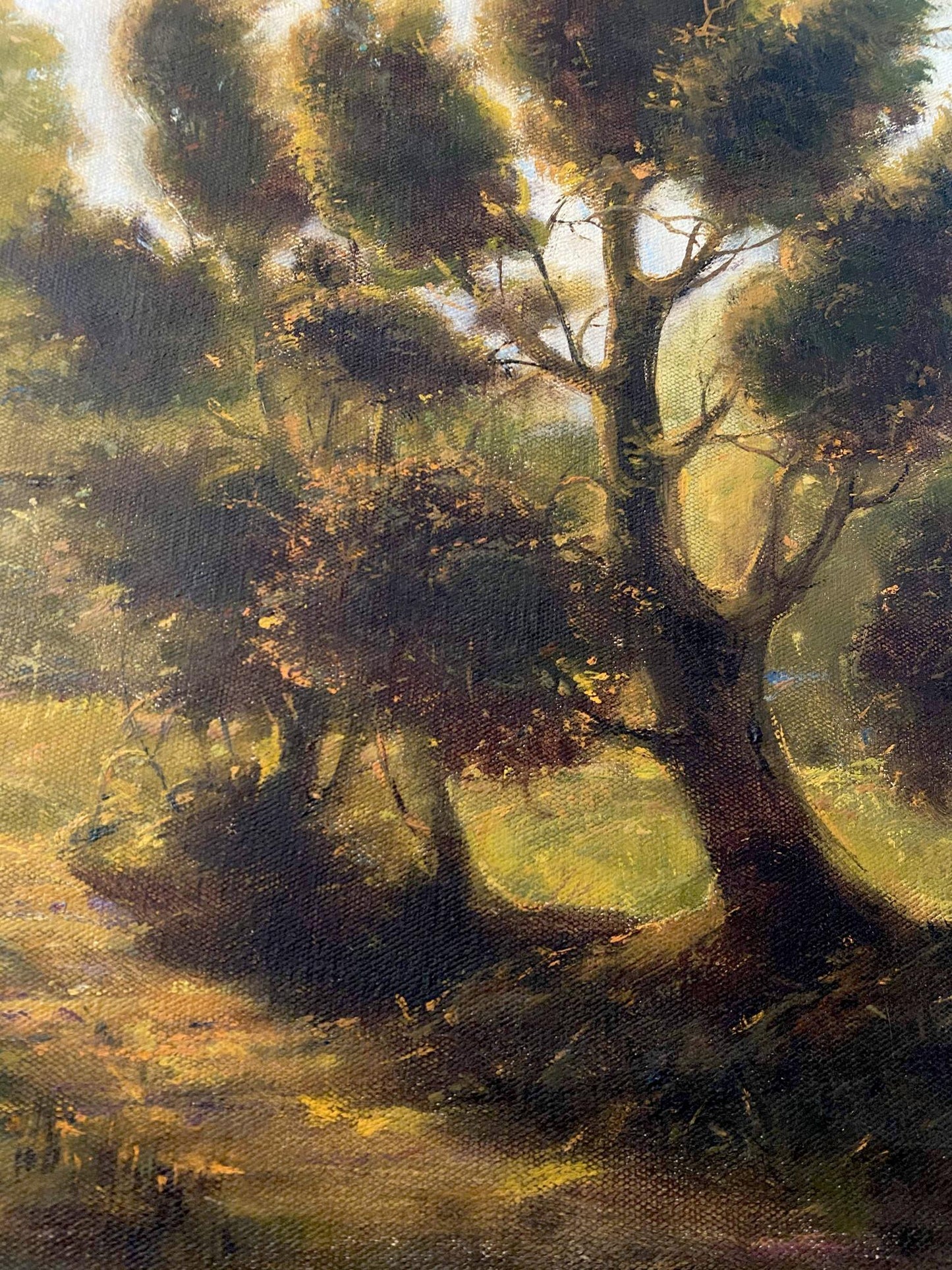 Oil painting September day Oleg Litvinov
