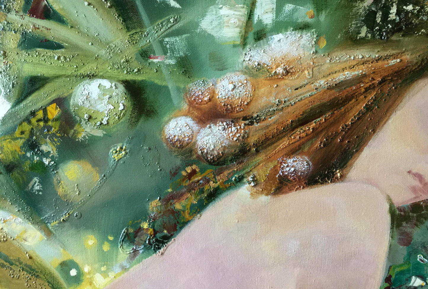 Abstract oil painting Sleep Anatoly Borisovich Tarabanov