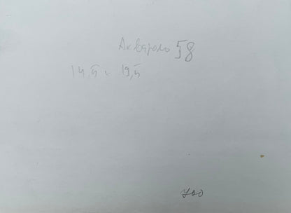 Watercolor painting Clouds Viktor Mikhailichenko