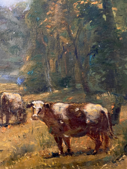 Oil painting Herd in planting Litvinov Oleg Arkad'yevich