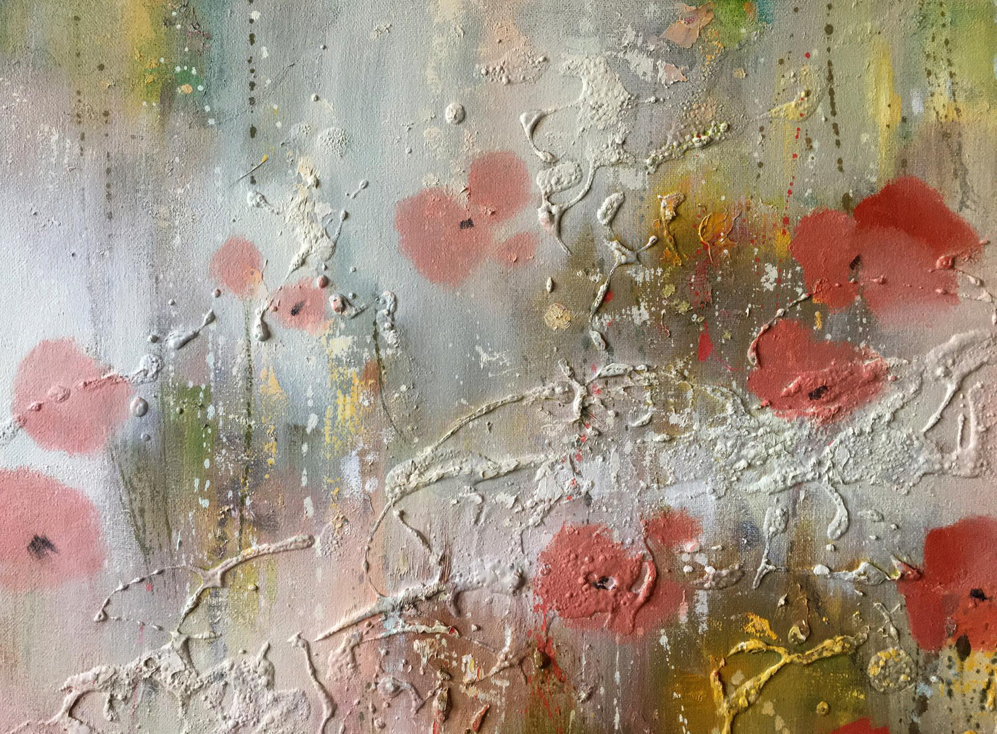 Abstract oil painnting