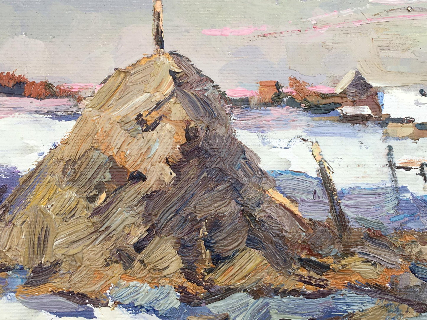 Village landscape Art 