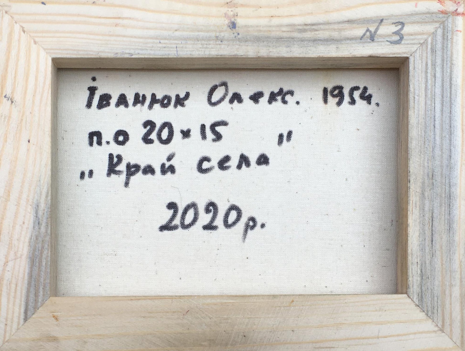 Backdrop of the painting 