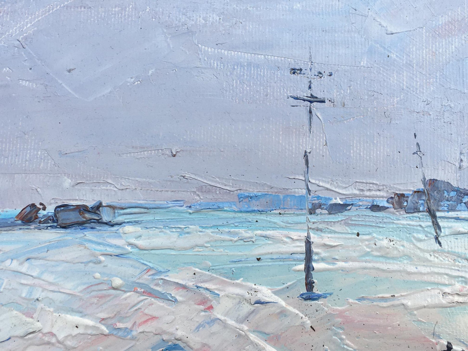 Village landscape Art 