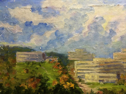 Oil painting sanatorium N. Bezpalchev
