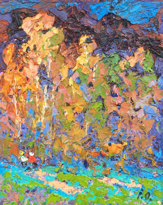 Oil painting Silence Ivanyuk Alex