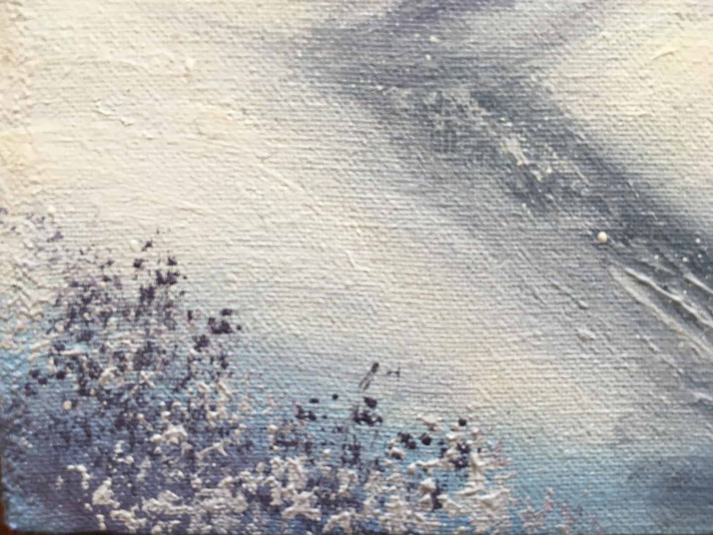 Oil painting Snowfall Andrew Bagno