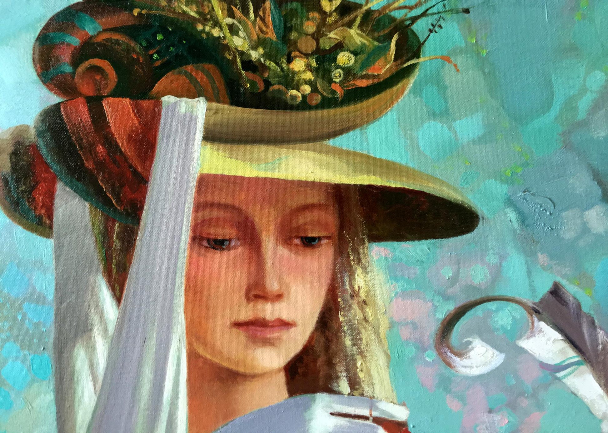 portrait painting room