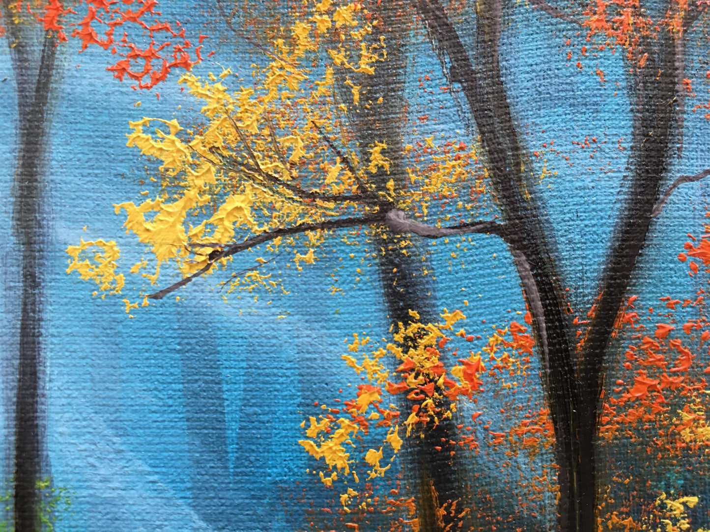 Oil painting Sleepy Hollow Andrew Bagno