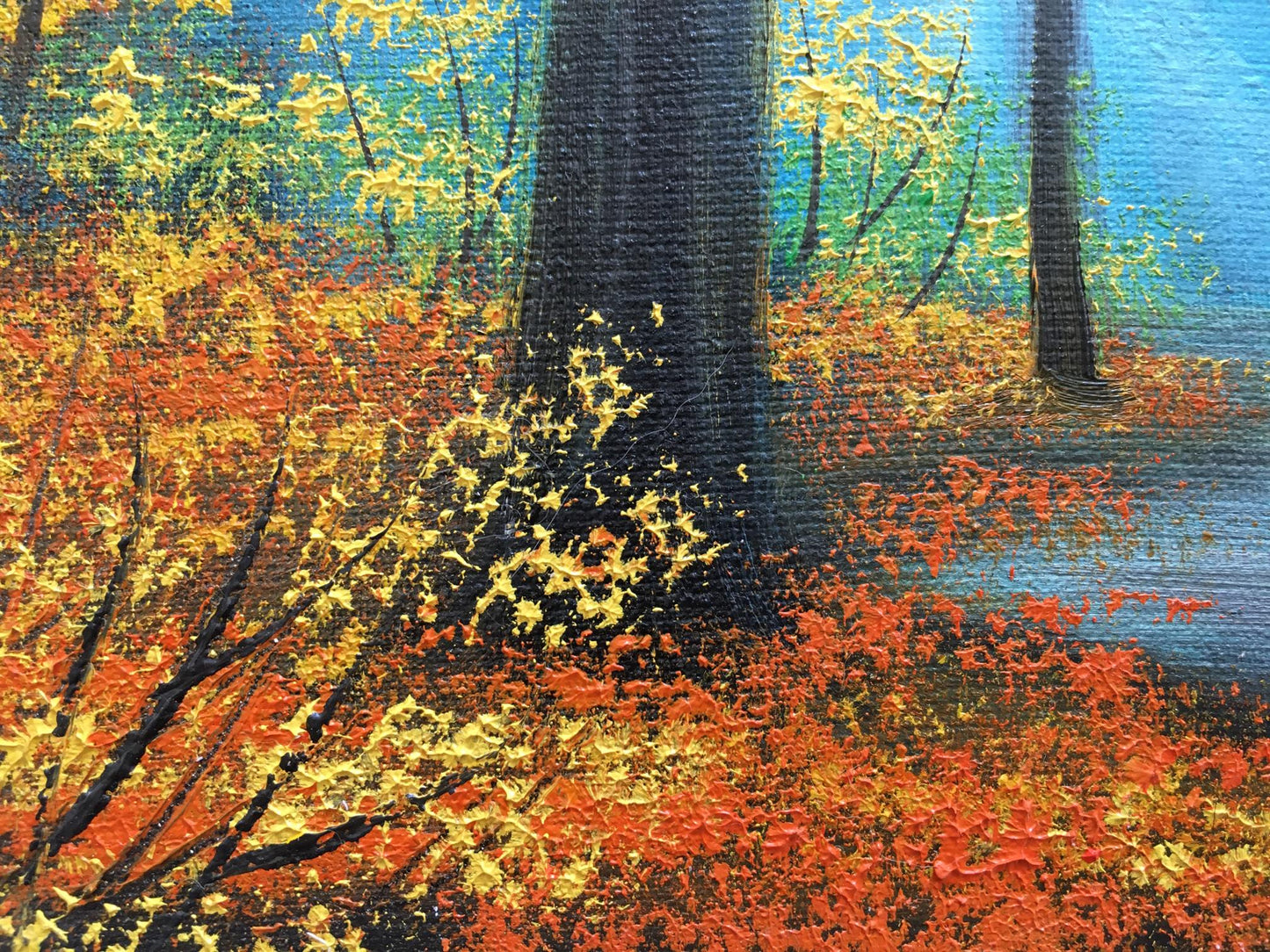 Oil painting Sleepy Hollow Andrew Bagno
