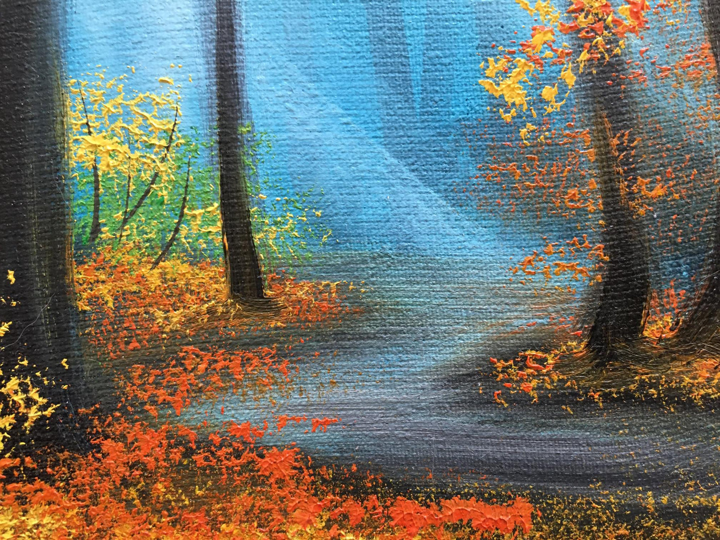 Oil painting Sleepy Hollow Andrew Bagno