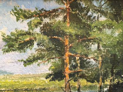 Oil painting Pleasant natural views Andrew Bagno