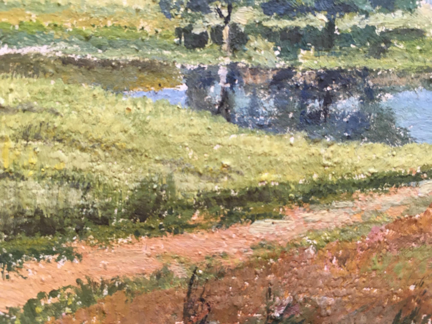Oil painting Pleasant natural views Andrew Bagno