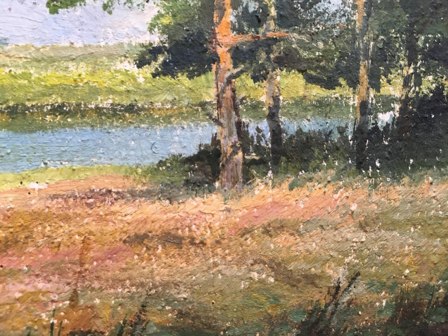 Oil painting Pleasant natural views Andrew Bagno