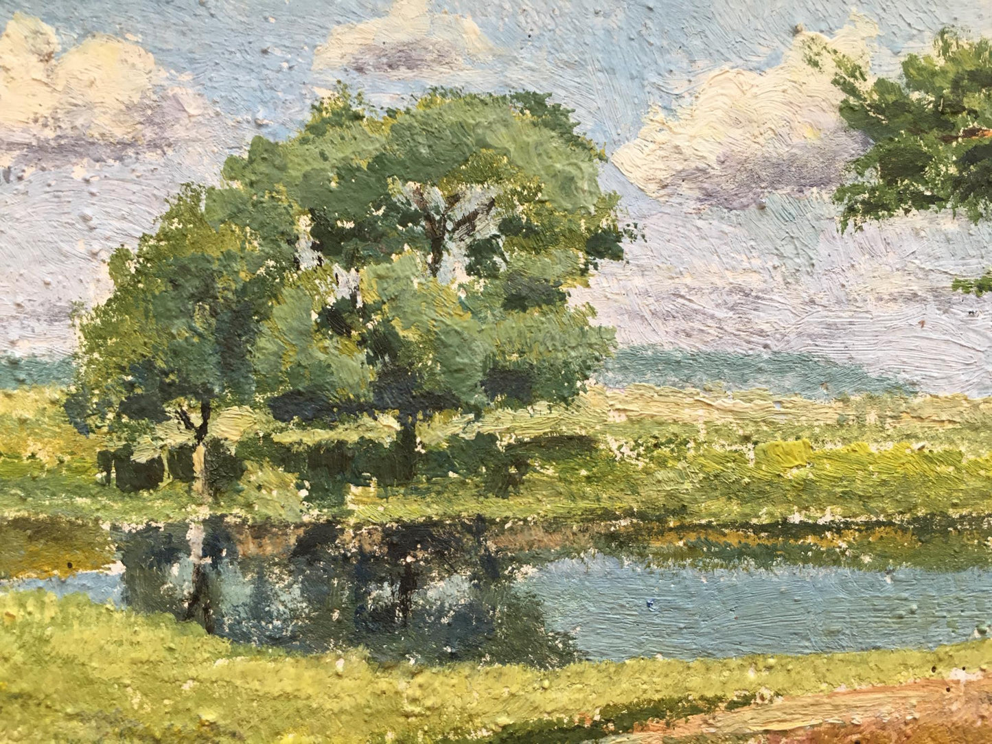 Oil painting Pleasant natural views Andrew Bagno