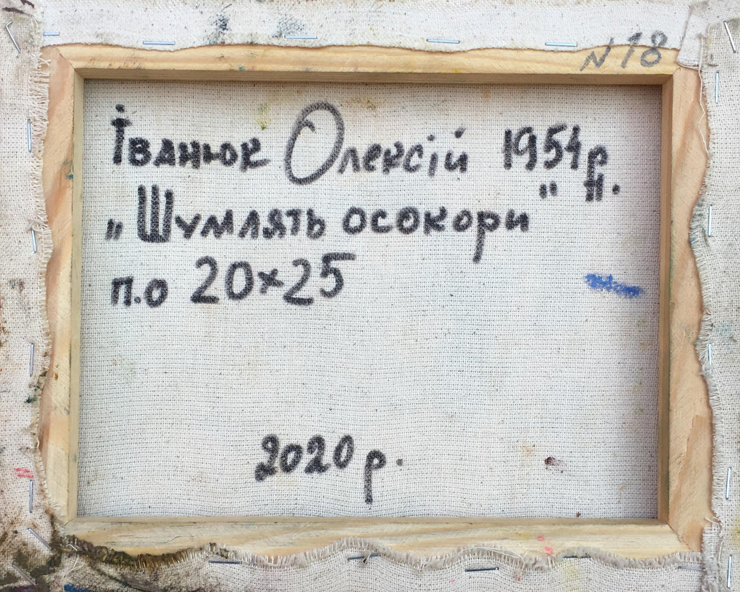 Backdrop of the painting 