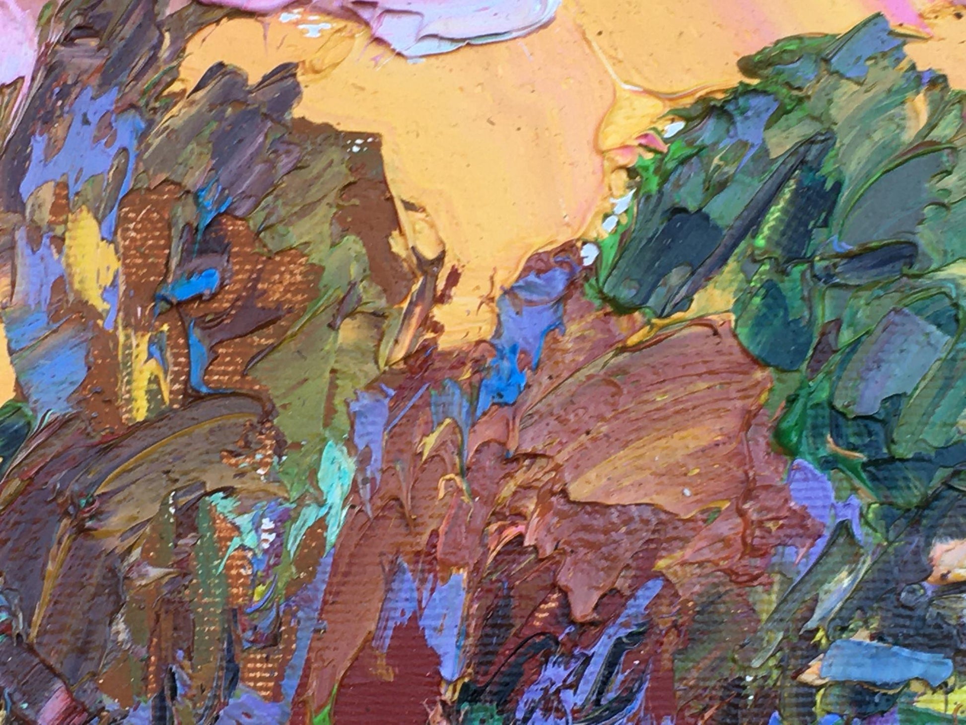 Village landscape Art 