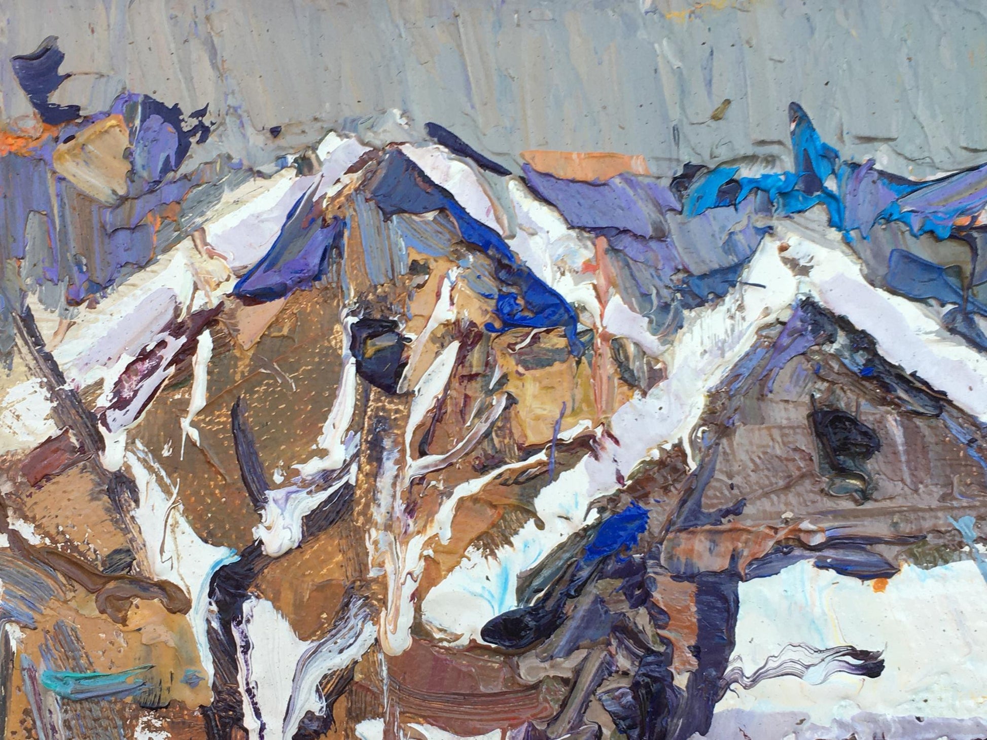 Village landscape Art 