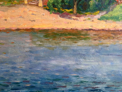 Oil painting Recreation Shvets Viktor Alexandrovich