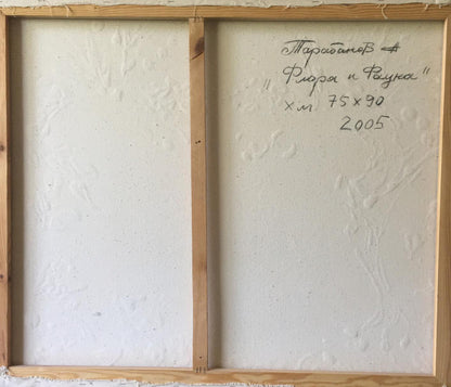 Backdrop of the painting 