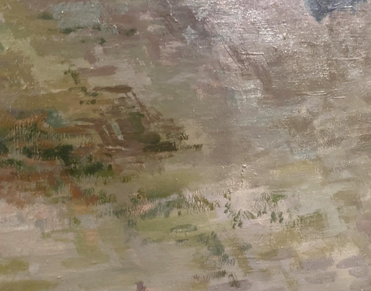 Oil painting Embankment of the city Krichevsky Nikolay Vasilievich