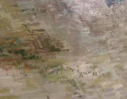 Oil painting Embankment of the city Krichevsky Nikolay Vasilievich