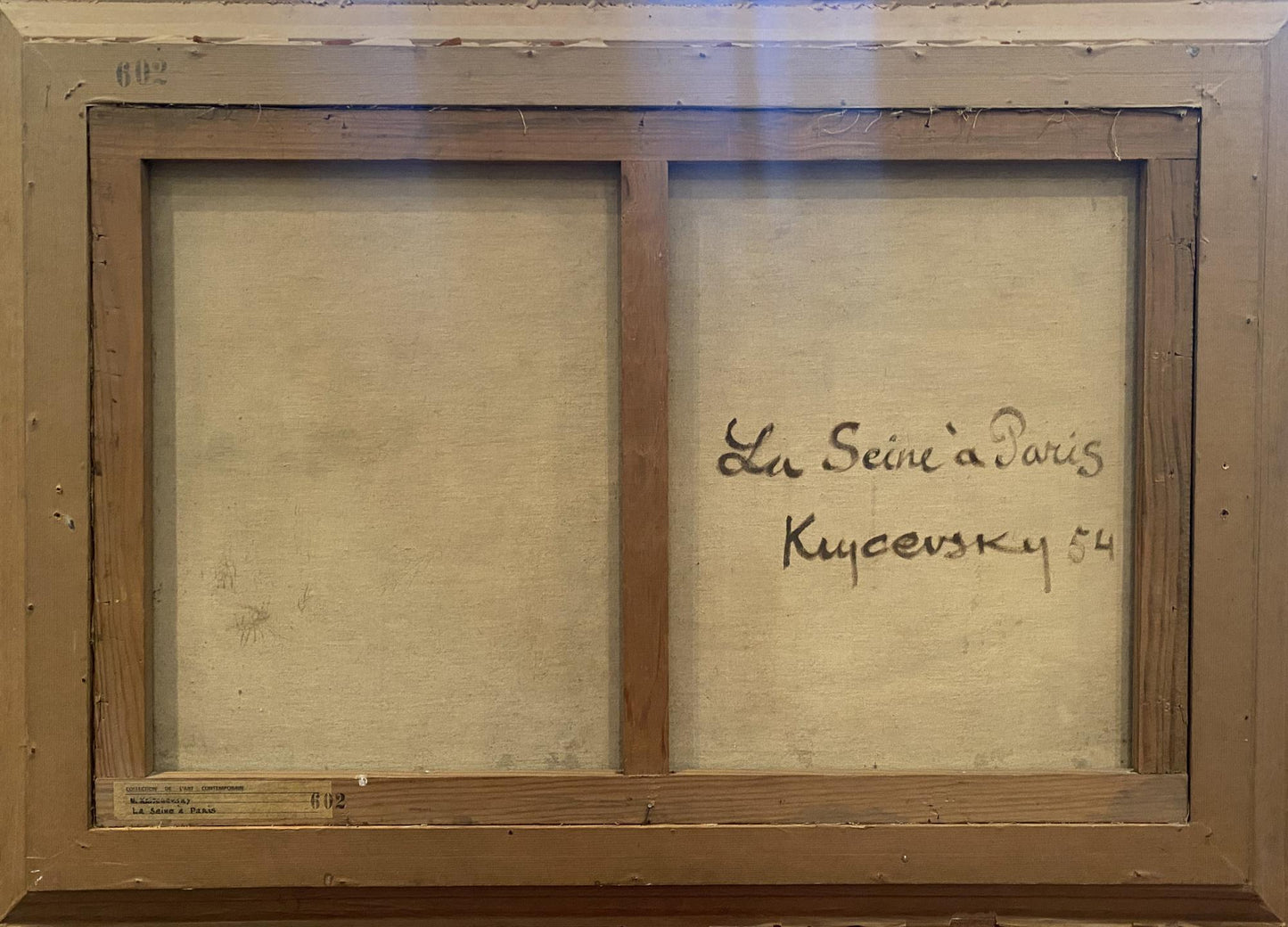 Oil painting Embankment of the city Krichevsky Nikolay Vasilievich