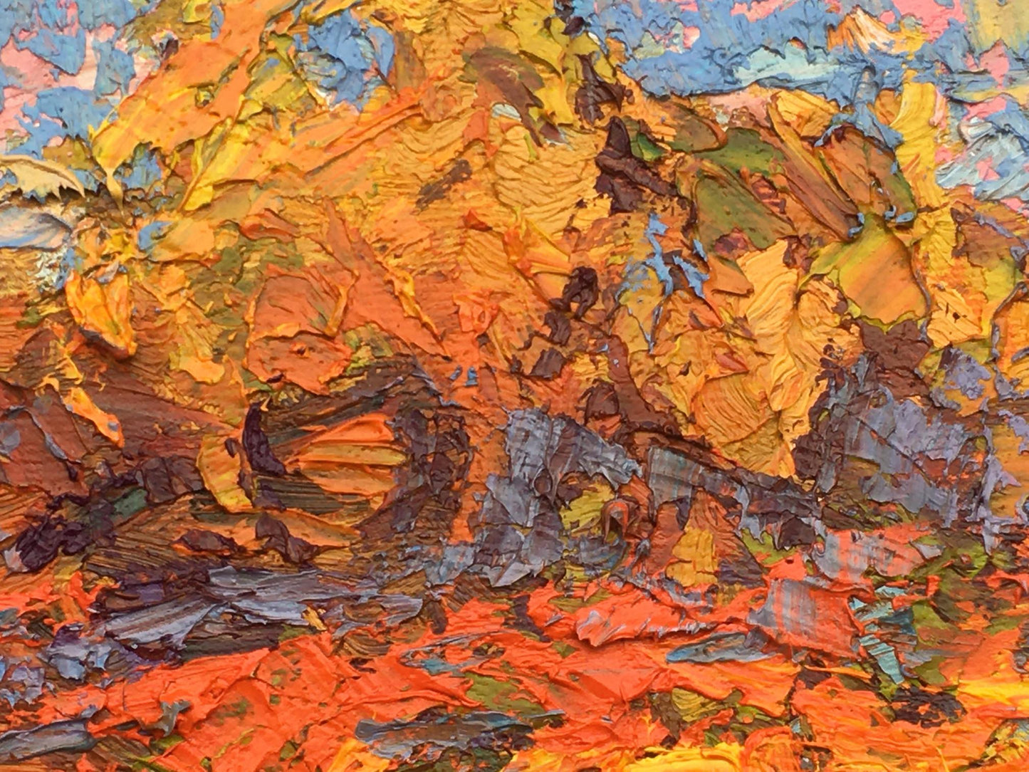 Village landscape Art Autumn Landscape 