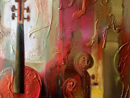 Abstract oil painting Sonic Impression Anatoly Tarabanov
