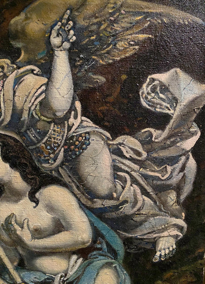 Oleg Arkad'yevich Litvinov's oil artwork portraying Magdalene