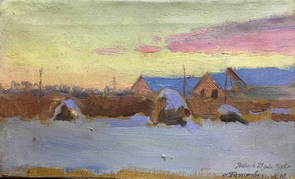 Oil painting January 24th Vitaliy Baranenko