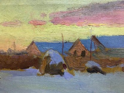 Oil painting January 24th Vitaliy Baranenko