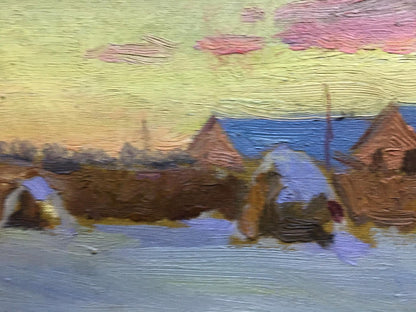 Oil painting January 24th Vitaliy Baranenko