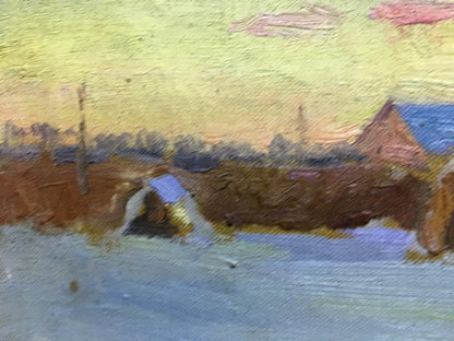 Oil painting January 24th Vitaliy Baranenko