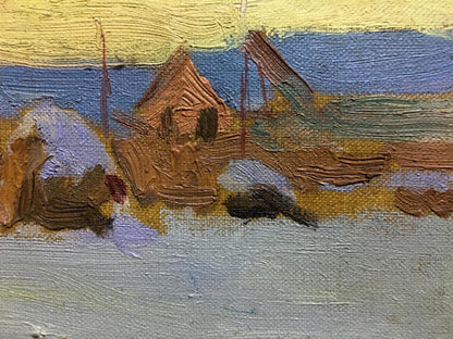 Oil painting January 24th Vitaliy Baranenko