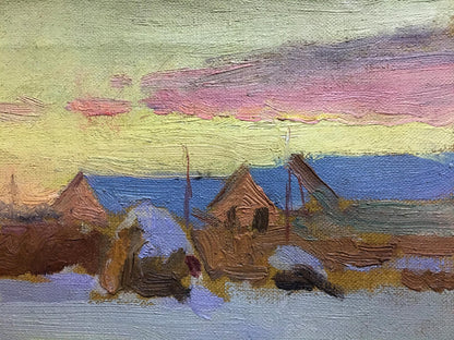 Oil painting January 24th Vitaliy Baranenko