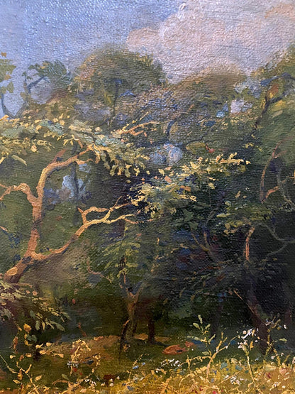 Oil painting July Litvinov Oleg Arkad'yevich