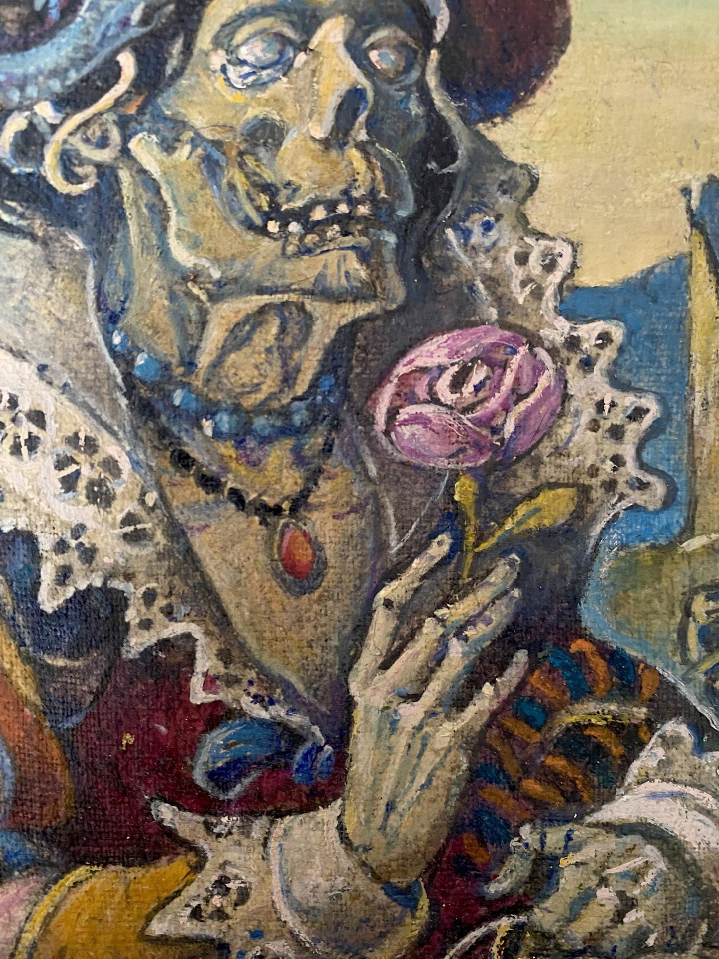 Brother's Portrait portrayed in an oil painting by Oleg Arkad'yevich Litvinov