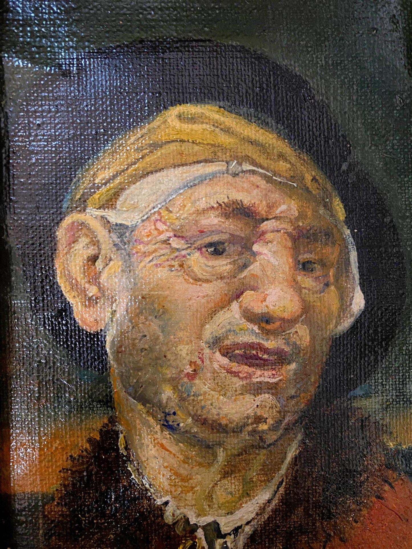 Oil painting Portrait of the Grotesque Litvinov Oleg Arkad'yevich
