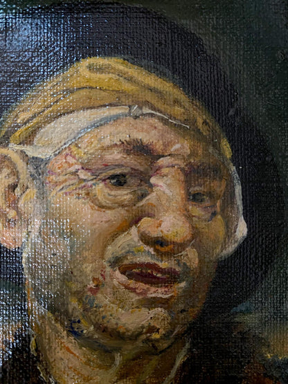 Oil painting Portrait of the Grotesque Litvinov Oleg Arkad'yevich