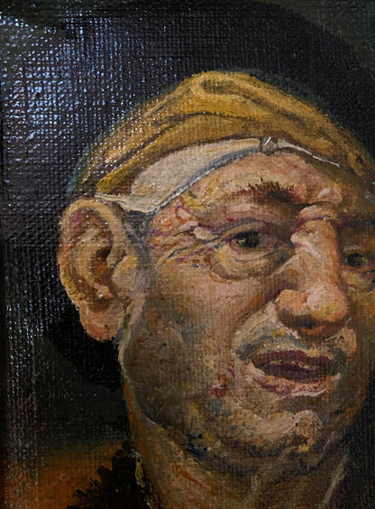 Oil painting Portrait of the Grotesque Litvinov Oleg Arkad'yevich