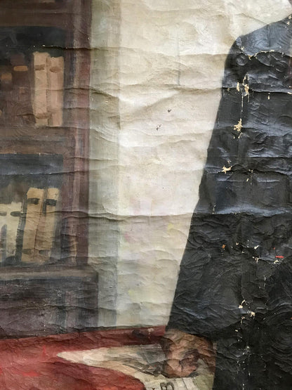 Oil painting Portrait of Lenin in the office N. Nagulyak