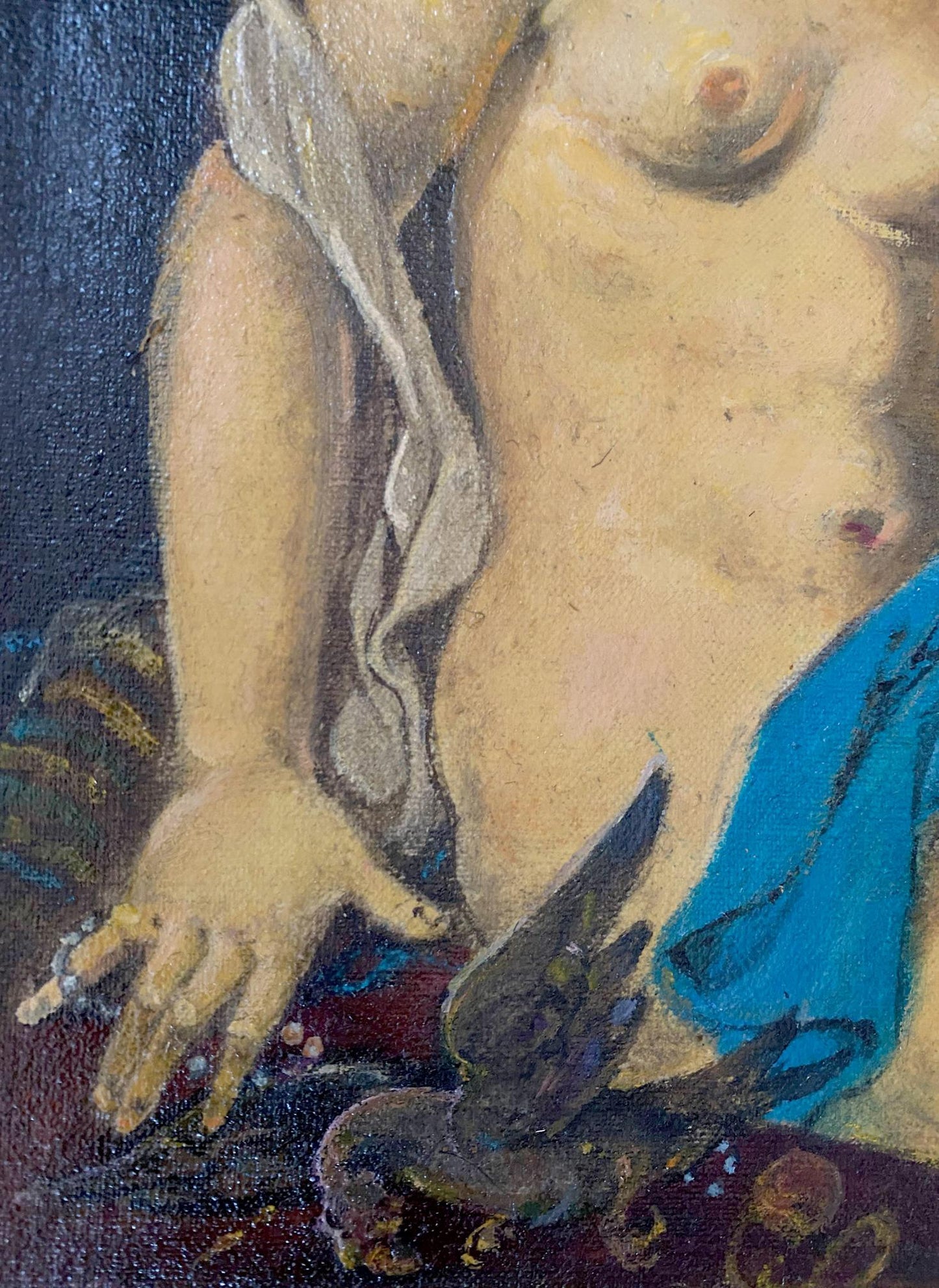 Oil painting Josephine Litvinov Oleg Arkad'yevich
