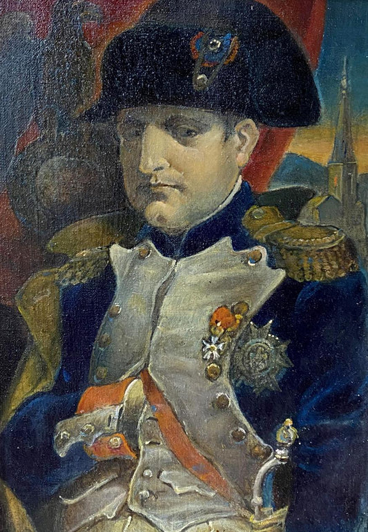 Oil painting Portrait of Napoleon Litvinov Oleg Arkad'yevich