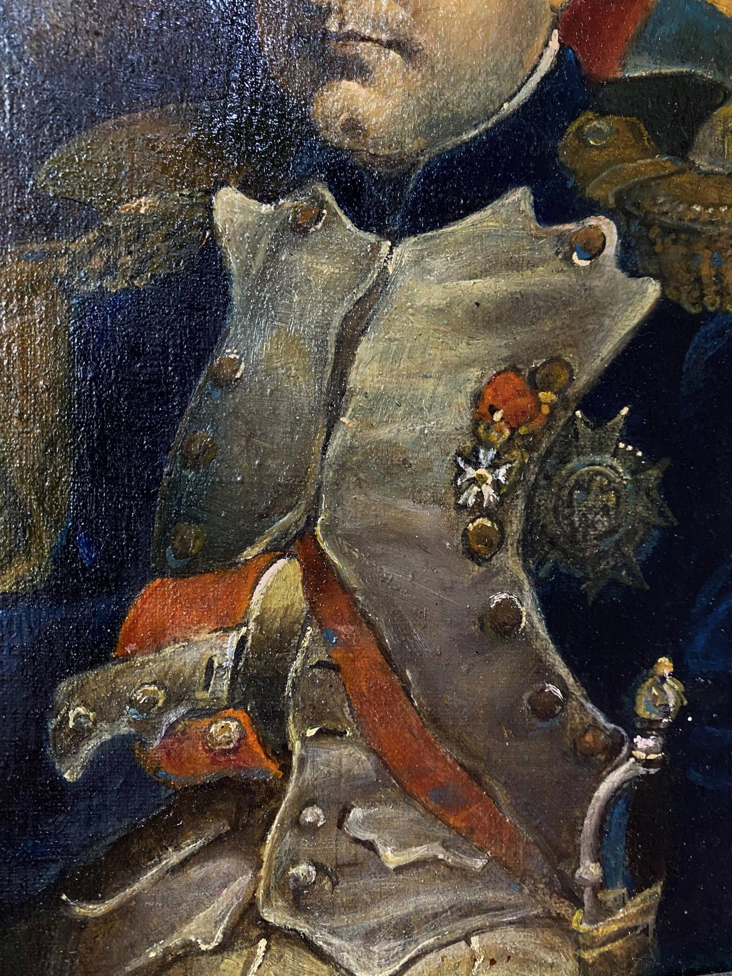 Oil painting Portrait of Napoleon Litvinov Oleg Arkad'yevich